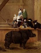LONGHI, Pietro The Rhinoceros (mk08) China oil painting reproduction